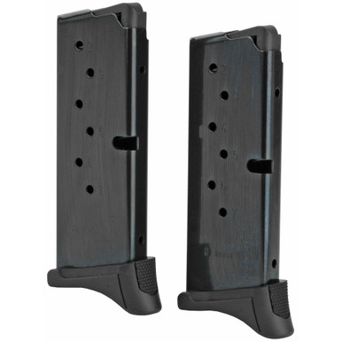 Ruger 90642 7-Round Factory Magazine 2-Pack - Durable Steel & Polymer Construction for Reliable Firearm Performance