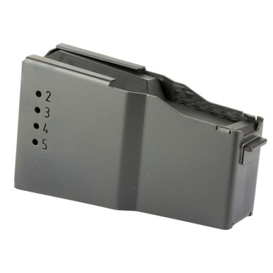 Steyr Arms .50 BMG Magazine 6101050501 - Heavy-Duty Aluminum & Steel, Black Finish for HS Series