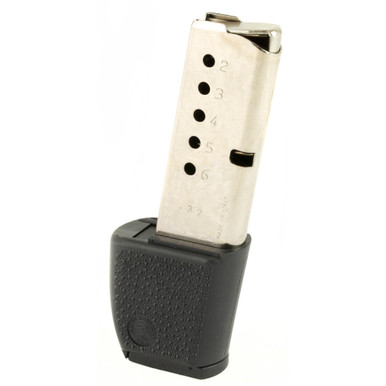 North American Arms MZ-32-EXT Stainless Steel 10-Round Magazine for .25NAA & .32ACP Guardian