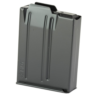 MDT 102917-BLK AICS-Compatible 10-Round Steel Magazine - High-Strength Cerakote Elite, Ideal for 6mm & 308 Calibers
