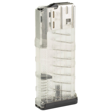 Lancer Systems L7-25-CLR Clear 25-Round Rifle Magazine for AR-10/SR-25 - Durable Polymer, .308/6.5 CM