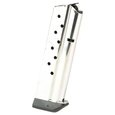 Kimber America 4200380 Full-Size 1911 9MM Magazine - 9-Round Capacity, Stainless Steel with Extended Base Pad