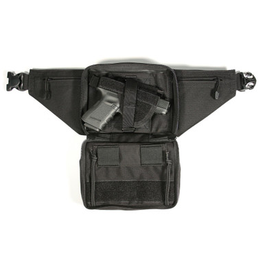 Blackhawk BLACKHAWK 60WF05BK Tactical Fanny Pack with Adjustable Holster - Discreet CORDURA Nylon Concealed Carry Solution - $50.17 at ABCSportZ