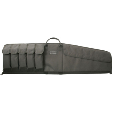 BLACKHAWK 74SG03BK Tactical Firearm Carry Case - Durable 600D Polyester with PVC Laminate, Foam Padding & Soft Fabric Protection