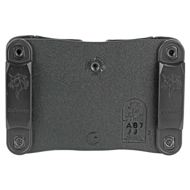 DeSantis Gunhide A87KJJJZ0 Quantico Double Mag Pouch - Durable Kydex Construction with Dual Tensioning for 1.75" Belts