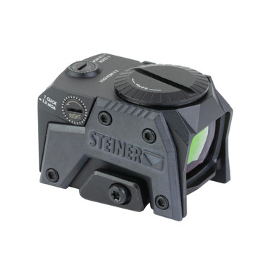 Steiner 8700000040 Red Dot Sight - True 1x Magnification, 8 Brightness Settings, Durable Optics for Precision Shooting