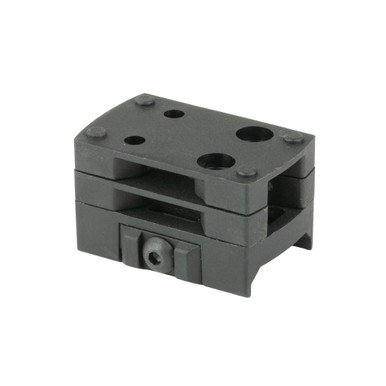 Shield Sights MNT-PICA-POL-SMS-RMS Picatinny/Weaver Optics Mount - Durable Polymer with Adjustable Height Spacers for Optimal Eye Relief