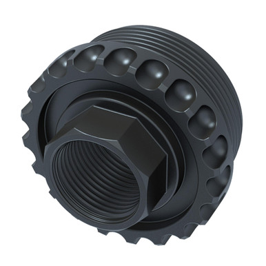 Lantac Usa Llc LanTac USA HUB-ADC-DT-762-TI Titanium Direct Thread HUB Adapter - Durable 5/8X24 Thread Pitch with QPD Finish for Firearm Enhancement - $92.34 at ABCSportZ