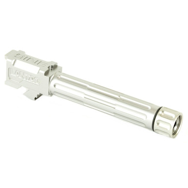 LanTac USA LLC 01-GB-G19-TH-SS Match Grade Drop-In Barrel for Glock 19 - Precision Engineered 416R Stainless Steel with Fluted Design