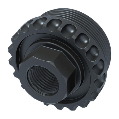 Lantac Usa Llc LanTac USA HUB-ADC-DT-556 Durable Firearm Adapter | 1/2X28 Direct Thread with QPD Finish - $77.75 at ABCSportZ
