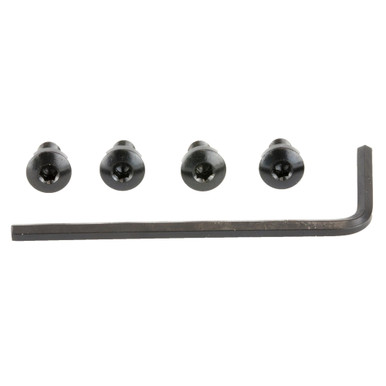 Wilson Combat Wilson Combat 313B Hex Head Grip Screws - 4-Pack with Striking Blue Finish for Pistol Upgrade - $8.59 at ABCSportZ