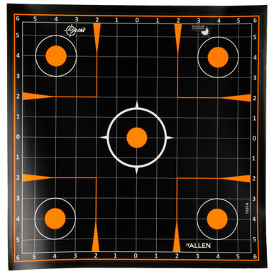 Allen Company 15314-10 EZ Aim Splash Paper Shooting Target - Enhance Shooting Accuracy with Visibility & Precision
