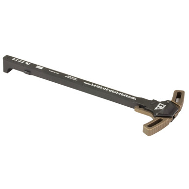 Breek Arms BRK522-FDE WARHAMMER Mod2 Ambidextrous Charging Handle for AR-15 - Ergonomic Aluminum Design, Enhanced Grip & Gas Blowback Reduction