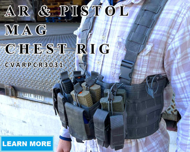 Ncstar NcStar CVARPCR3031 AR & Pistol Magazine Chest Rig - $24.33 at ABCSportZ