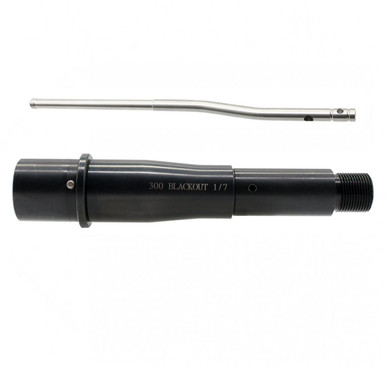 Guntec Usa Guntec USA BAR-5.5-300BLK 5.5" 300 AAC BLKOUT 1:7 Twist Contour 4150 Barrel With Gas Tube - $124.69 at ABCSportZ