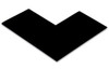 3" Mighty Line Right Angles - Black