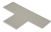 3" Mighty Line T Floor Shapes - Grey