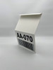Double Side Barcode Z Sign 7" x 12" Front