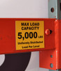 Magnetic Max Weight Label