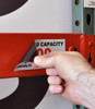 Magnetic Rack Capacity Label - T4