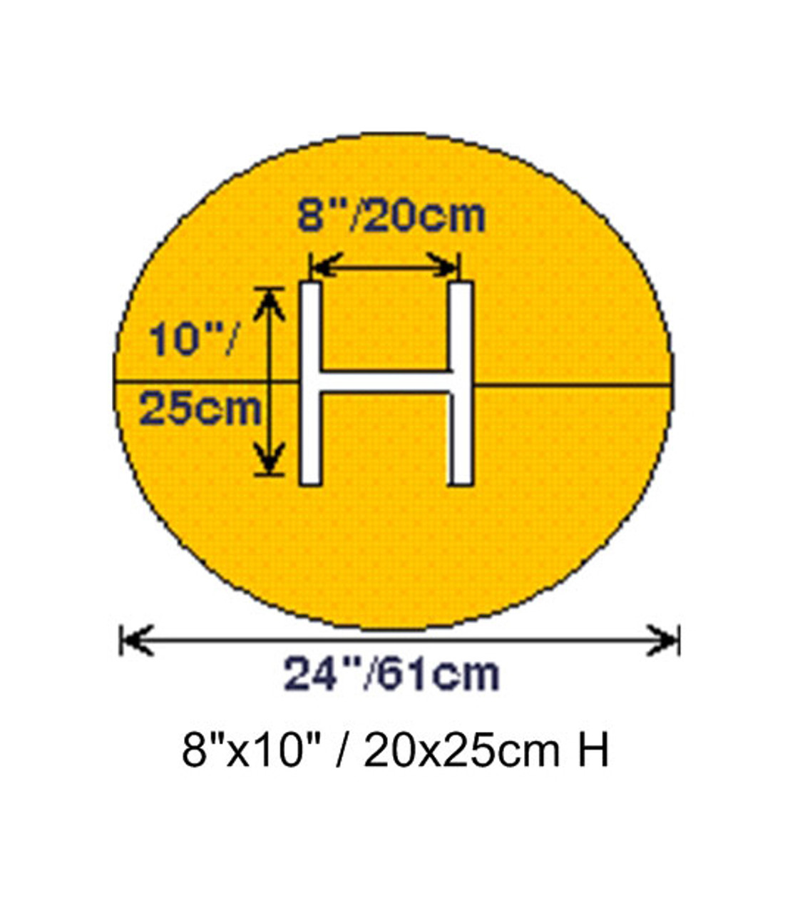 H Shaped Column Sentry Protection Barriers