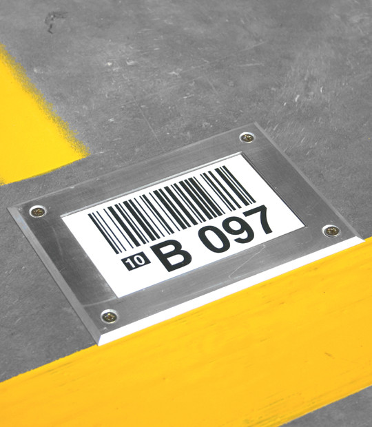 Asg Labels Rectangle Floor Label Frame Kit