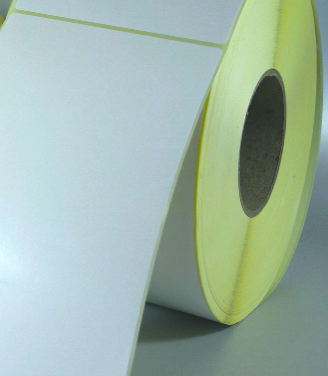 Direct Thermal Blank White Labels - Rolls