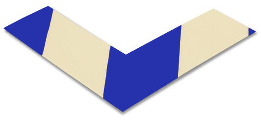 2" Mighty Line Right Angles - White & Blue