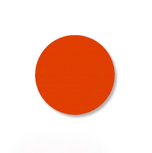 Mighty Line Floor Shape Dot - 2.7" - Orange