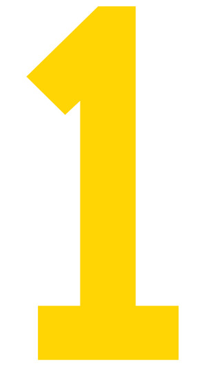 Mighty Line Number Floor Shape - 1