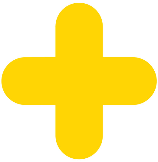 Mighty Line Cross Floor Shape +