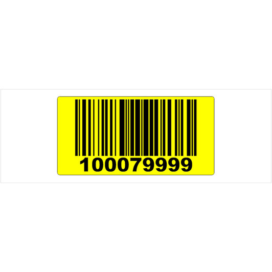 4x8 Yellow LPN Label