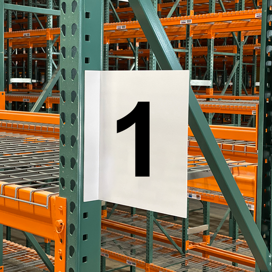 Two View Aisle Marker Sign - 1 Two View Aisle Marker Sign - 1