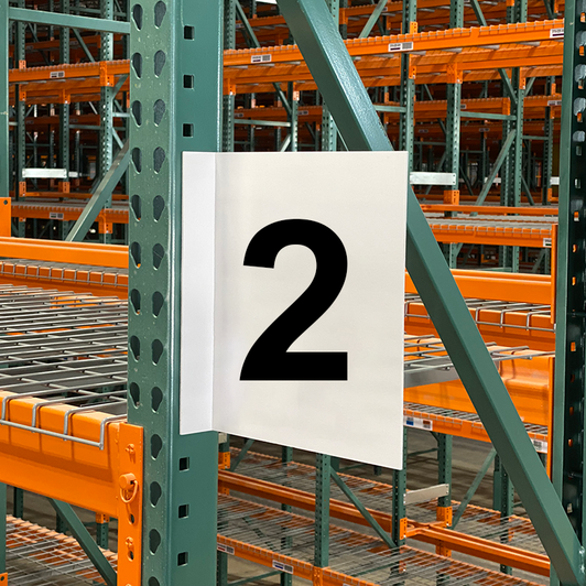 Two View Aisle Marker Sign - 2 Two View Aisle Marker Sign - 2