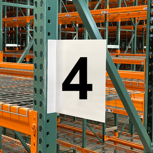 Two View Aisle Marker Sign - 4