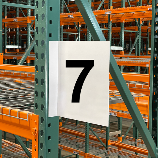 Two View Aisle Marker Sign - 7