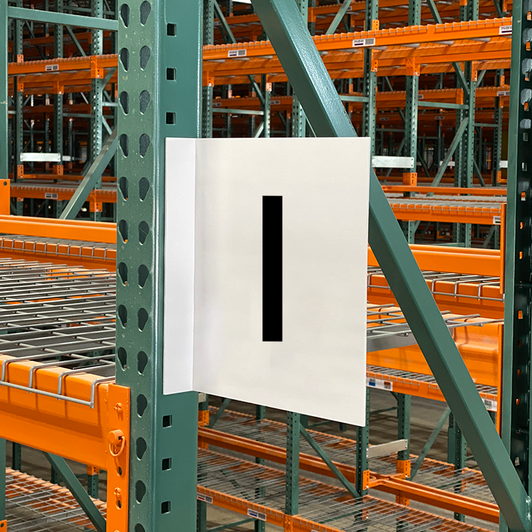 Two View Aisle Marker Sign - I Two View Aisle Marker Sign - I
