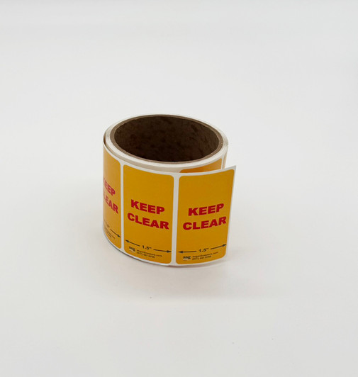 Flue Space Label Roll