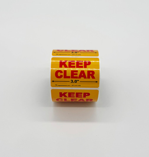 Flue Space Label Roll