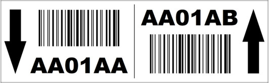 44 LABEL GROUP B0030600FA612P633 関税送料込 ASG Labels - Barcode Labels for the Fulfilment, Logistics