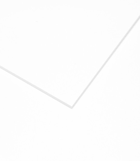 White Blank PVC Sign Color