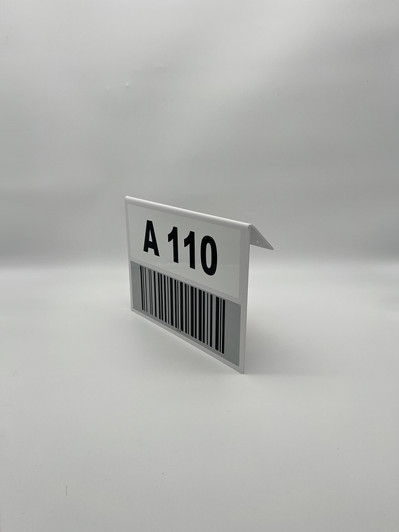 Hanging Barcode Sign Front 9" x 12"