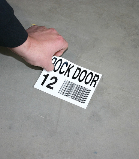 Warehouse Floor Label