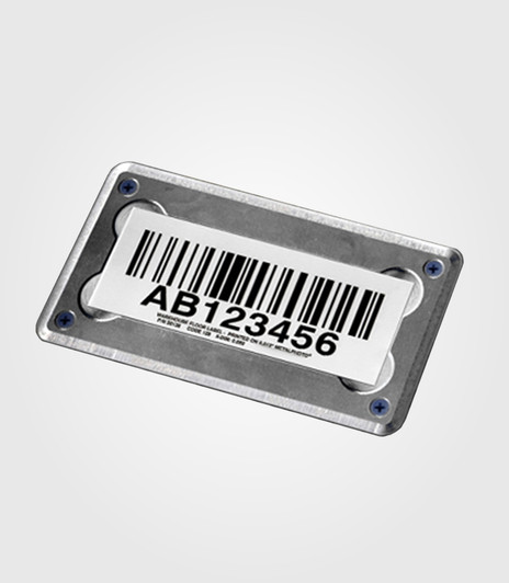 Large Screw Down Floor Label Frame