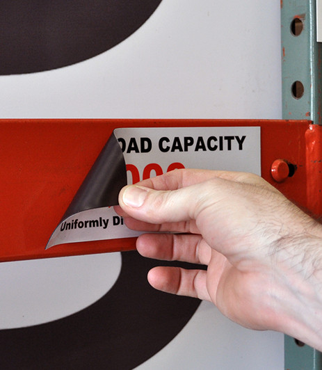 Magnetic Beam Label - T4-3x8