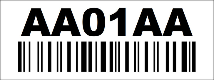 1.5x4 Card Location Label