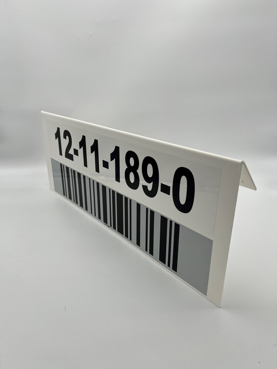 ASG Services SingleSided Barcode Hanging Signs
