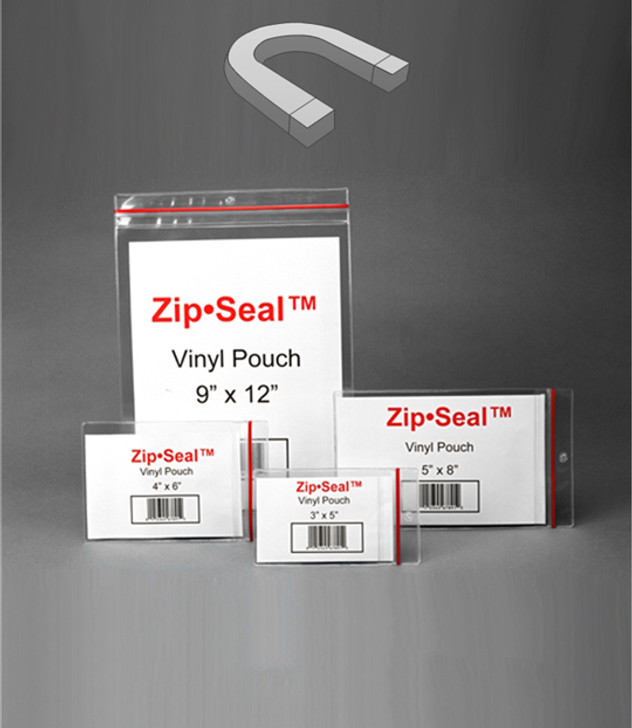 Magnetic Zip Seal Pouches