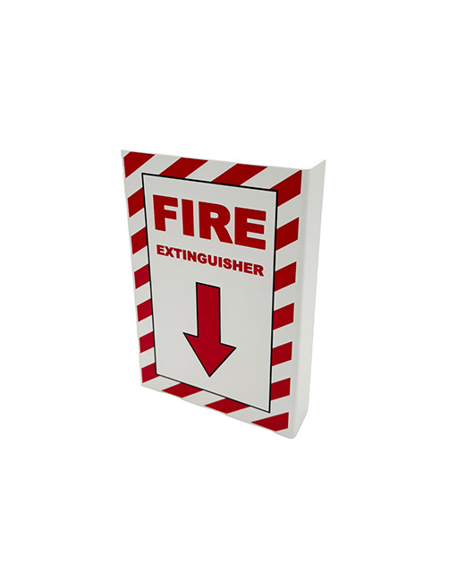Fire Extinguisher Sign - 2 View