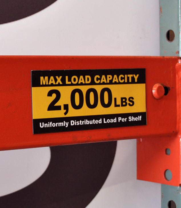 Magnetic Max Capacity Labels T2